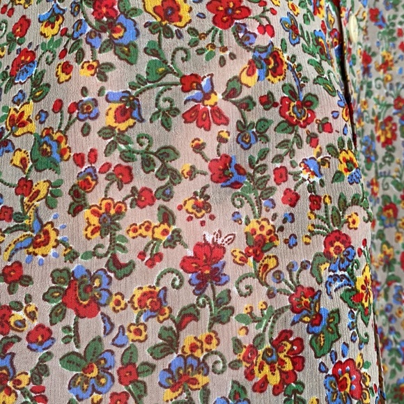 Vintage Floral Blouse - Picture 3 of 6